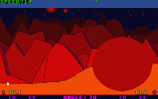 Catapult atari screenshot
